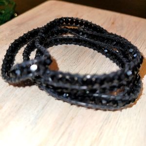 RARE-Vintage❤️✅️ Victoria Emerson-Natural Stone Wrap around bracelet & necklace